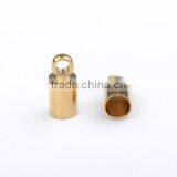 Manufacture Strong Jewelry Findings Brass Cord End