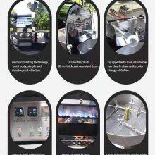 Weizen-Kaffeebohnenröster, elektrisch oder gasbeheizt, Erdnuss- und Nussröster, Maisröster, Kaffeeröstemaschine, Ölherstellungs-Produktionslinienausrüstung thumbnail-3