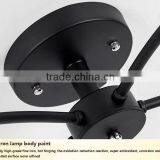 2016 New Wrought Iron Candle Chandelier Lighting ZH-6048 thumbnail-4