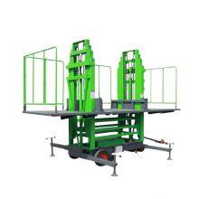 Hydraulic Mast Lifter Mobile Electric Mobile Masonry Platform Elevators Ladder Lift