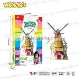 Wood Art Kits Holland Windmill FSC Certified thumbnail-1