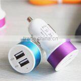 2.1A 1.0A 2 Ports Mobile Phone Usb Car Charger thumbnail-5