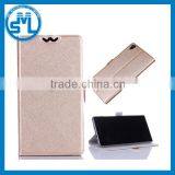 Cheap Silk Line Flip Leather Cover Case for Vivo v1 thumbnail-1