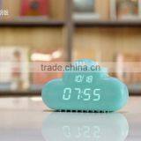 Creative Voice Alarm / Clouds Clock / Children Small Bedside Alarm Clock / Mute Luminous Electronic Clock Watch Wall Clock thumbnail-3