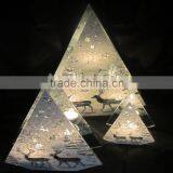 2016 Cheapest Wholesale Glass Christmas Tree Candle Holder thumbnail-3