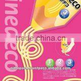 "Line Deco" Flexible Plastic Pencil Shaped Laminating Pouches