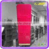 Supermarket Retail Cardboard Chocolate Wall Display Shelves With Plastic Bag thumbnail-4