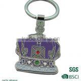New Products 2016 Top Hot Luxury Crystal Crown Metal Keychain Machine to Make Key Chains Supply in China thumbnail-1