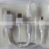 mhl to vga adapter cable for samsung galaxy note 3 note 2 s4 s3