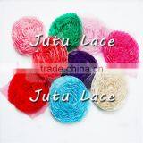 2016 Baby Girl Hair Accessories/headband Flower for Kids, Handmade Chiffon Flower thumbnail-4