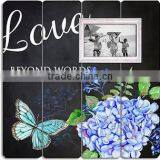 Wholesale Distressed Wood Hanging Photo Frame for Factory Price