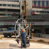 30m Q235 Hot Dip Galvanized High Mast Flood Light Pole/tower With Auto Lifting System thumbnail-2