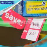 Transparent Supermarket Shelf Talker Strips