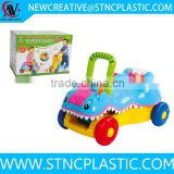 crocodile shape home and outdoor baby walker wholesale