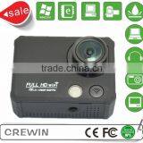 2016 WiFi Action Camera Helmet Sports Camera Waterproof With 2 Batteries and 1 Battery Charger Support Audio thumbnail-4