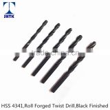 Factory sales directly, HSS 4341 Roll Forged twist drill bit, Black Finished