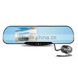 Blackview Dual channel Allwinner V3 1080P 720P Rearview mirror Car DVR