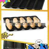 Silicone Sub Sandwich Roll Pan Bread Baking Form With Fiberglass thumbnail-1