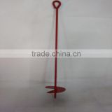 steel Q235 screw ground anchor with low price