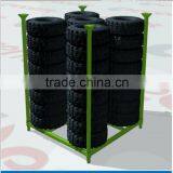Warehouse Storage Equipment Foldable Tire Rack thumbnail-1