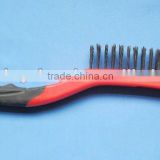 two color plastic hand brush