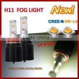 Car Accessories for Jeep Wrangler Dodge Led Foglight 5000lm Angel Eyes Fog Lamp thumbnail-3