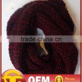 100% Acrylic Wave Point Knitted Scarf and Snood,women Scarf Knitting Pattern,knitting Pattern Snood Scarf thumbnail-1