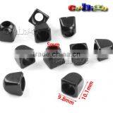 13/64"(5mm)Hole Bell Stopper Plastic Cord Ends For Sportwear Rope Accessories #FLS161-B thumbnail-1