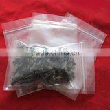 Laminated Material Three Sides Seal Dried Mushroom Plastic Packing Bag With Zipper
