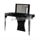 Black High Glossy Dresser With Mirror (LS-217) thumbnail-1