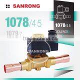 1078/4 1078/5 1079/7 Low Price 220vac Refrigerator Solenoid Valve With 1/2ODF 5/8ODF 7/8ODF Solder