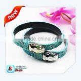 Fashion Brand Devil Rays Leather Bangle for Men and Women thumbnail-3