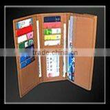 Fashion bank card PU ticket folder