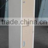 South Africa 2-door Metal Closet With Hinge for Safety 2-tier Steel Office Locker