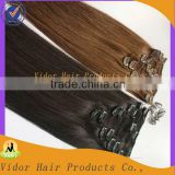 Top Quality Indian Remy Human hair Wholesale Clip In Hair