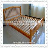 Leather Super King Bed With Wooden Slat and Wooden Support Bars XC-12-029 thumbnail-2