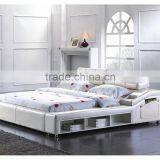 2015 The Latest Modern Fashion Boutique Leather Bed SY10049 thumbnail-2