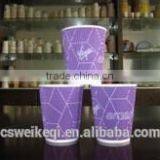 Ripple Wall Style Corrugated Insulated Hot Paper Cup and Lids thumbnail-6