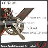 Hot!!! DIY Carbon Road Bike Frame DI2 Groupset Carbon Road Bicyle Customized Frame and Wheelset thumbnail-4