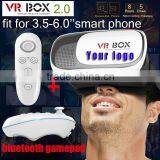 Timiya New Arrival Plastic Google Cardboard Version VR BOX 2.0 Virtual Reality 3D Glasses VR Headset vr Glasses