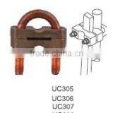 Fixings Bonds and Clamps Rode to Tape and U-Bolt Rod Clamp UC307 thumbnail-1