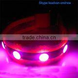 LED Flash Blinking Color Changing Party Jewel LED Bracelet Bangle thumbnail-2