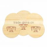 Wholesales set of 6 beautiful handcrafted artisan pine wooden cup coasters