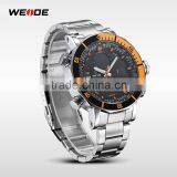 WEIDE Watches Stainless Steel Japan Movt China Suppliers Analog Quartz Casual Clock Men Fashion Sports Watch thumbnail-3