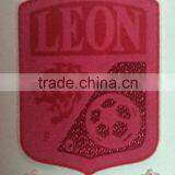 Factory Direct Soccer Patches 3d Flock Type Label Patch Football Badges Garment Usage Flock Patches thumbnail-2