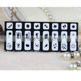 Drawing Makeup Reusable Nail Vinyl Stencil thumbnail-6