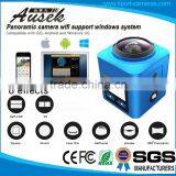 Helmet Action DV H.254 360 Degree Camera 4K with 8 Effects