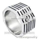 Broad Band Engraved Stainless Steel Custom Jewelry Manufacturer