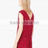 2015 Fashion Sleeveless Sexy V-neck Women' Prints Short Jumpsuits thumbnail-4