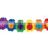 Rainbow Aper Decoration Tissue Honeycomb Paper Garland Birthday Party Decoration Quality Choice thumbnail-2